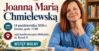 Joanna Maria Chmielewska spotka się z czytelnikami